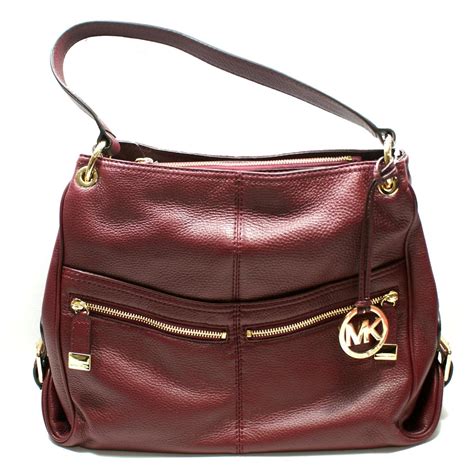 michael kors layton leather.